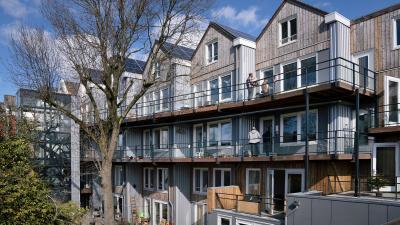 Nieuwbouw houten huizen